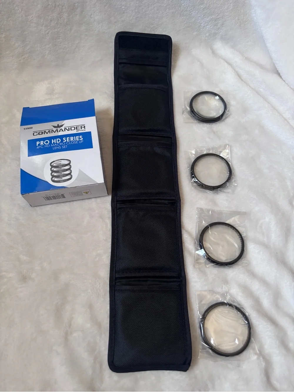 Camera Lens Accessory Bundle - Vivitar & UltimaxX Telephoto, Wide Angle, Filters